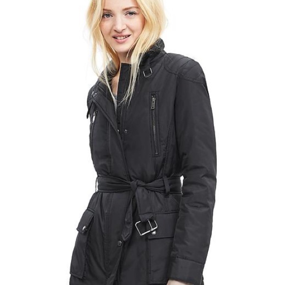 Women's Banana Republic Black Field Jacket